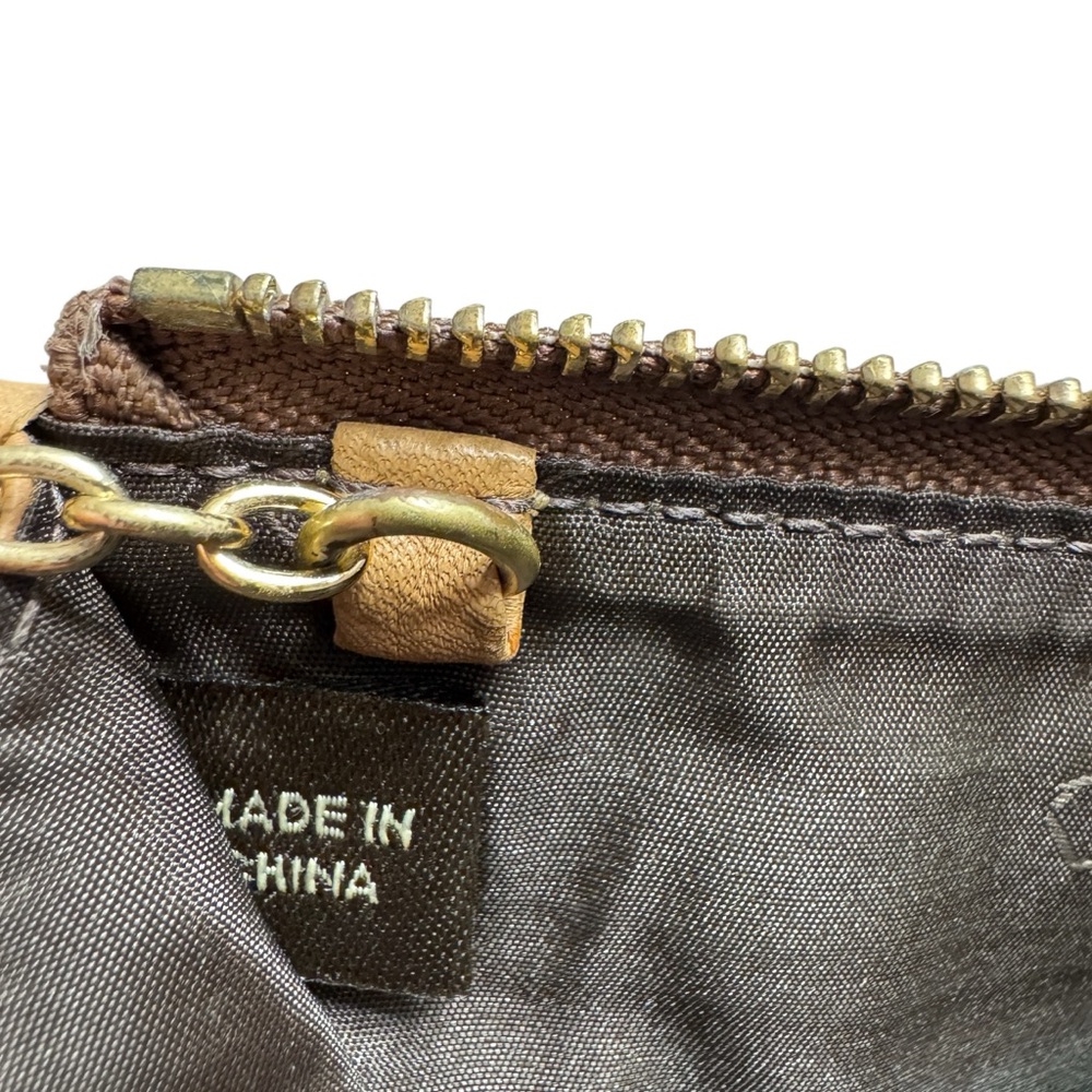 VTG Coach Signature C Hamptons Mini Hobo Shoulder Bag Wallet Y2K Tan Gold 10534 - Picture 16 of 16